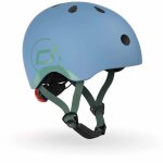 Casque steel xxs (45 - 51 cm) bleu, noir, gris