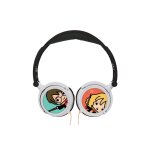 Casque st�r�o filaire pliable harry potter avec limitation de volume d'�coute multicolore