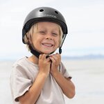 Casque de v�lo abs pour enfants de 3 � 7 ans protection noir
