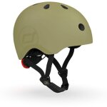 Casque vert, beige