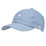 Casquettes 100% coton, ajustable, message brod� happy kid denim
