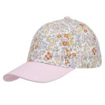 Casquettes 100% coton, ajustable, motif imprim� petites fleurs