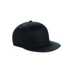 Casquette ajustable sergé de coton noir Casquette ajustable sergé de coton noir