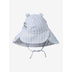 Casquette de bain b�b� gar�on bleu ciel