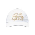 Casquette de baseball coton carol blanc