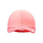 Casquette de baseball nylon sami rose corail vif / corail