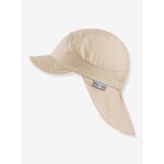 Casquette basic prot�ge - nuque enfant sterntaler beige