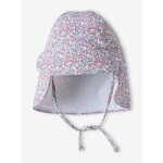 Casquette b�b� fille anti uv �cru