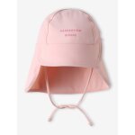 Casquette b�b� fille anti uv rose