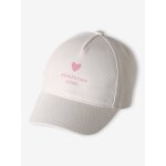 Casquette b�b� fille g�n�ration love �cru