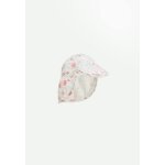 Casquette cache - cou b�b� en gaze de coton anaelle ecru