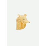 Casquette cache - cou b�b� en gaze de coton camila jaune