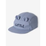 Casquette chaton bb bleu chambray