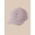 Casquette en chevrons rose