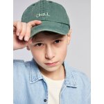Casquette � chill � enfant vert d'eau