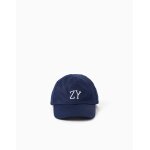 Casquette en coton bleu foncé Casquette en coton bleu foncé