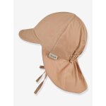 Casquette coton prot�ge - nuque enfant sterntaler taupe