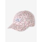 Casquette fille coton r�glable rose p�le