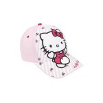 Casquette hello kitty rose clair