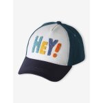 Casquette hey! gar�on bleu canard