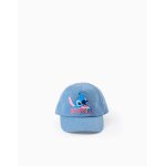 Casquette en jean disney stitch bleu