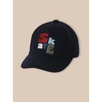 Casquette laine garon marine