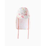 Casquette l�gionnaire de bain avec motif plage blanc