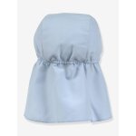 Casquette protge - nuque anti uv bleu ciel