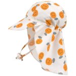 Casquette prot�ge nuque anti - uv orange (3 - 6 mois) orange
