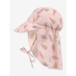 Casquette prot�ge nuque anti - uv rose