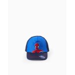Casquette en serg spider - man bleu fonc