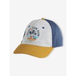Casquette � surf � gar�on bleu p�trole / beige / ocre