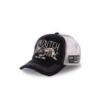Casquette trucker avec filet crew noir