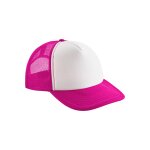 Casquette trucker fuchsia / blanc