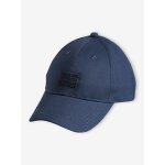 Casquette unie gar�on brod�e devant marine