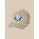 Casquette en velours ecru