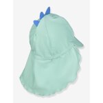 Casquette � visi�re avec prot�ge - nuque et cr�tes de dinosaure, protection uv, gar�on sterntaler bleu ...