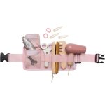 Ceinture coiffure rose