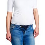 Ceinture extensible flexi - belt de carriwell bleu / noir / cr�me