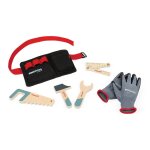 Ceinture outils et gants noir