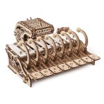 Clesta mcanique maquette instrument de musique en bois  construire et  jouer brown