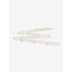 Chane plaque argent et dore  l'or fin, pour pendentif bola de grossesse plaque argent / dore  ...