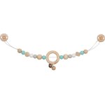 Cha�ne poussette �toile bleu