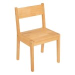 Chaise enfant - robin marron