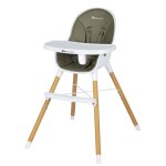 Chaise haute b�b� �volutive 2 en 1 avista mineral green