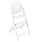 Chaise haute enfant �volutive en bois nesta white