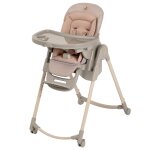 Chaise haute �volutive multiposition minla plus elegance terra