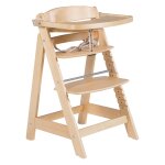 Chaise haute �volutive avec plateau repas amovible sit up click & fun naturel