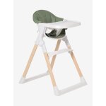 Chaise haute évolutive pliable chillseat vert sauge Chaise haute évolutive pliable chillseat vert sauge