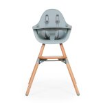 Chaise haute �volutive r�glable en hauteur menthe